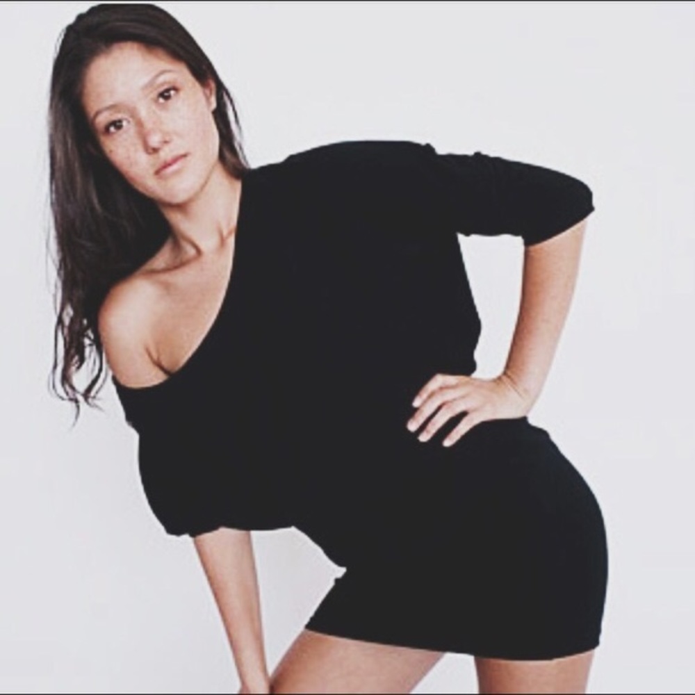 American apparel dolman dress